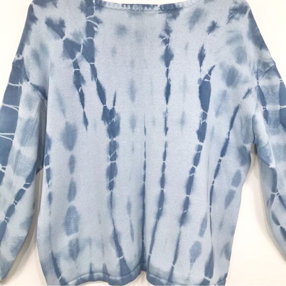 Velvet Heart ZUMA Blue Tie Dye Crew Neck Sweater - Picture 9 of 16